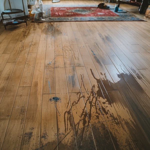 Neglect Maintenance of waterproof laminate flooring